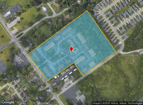 3014 Beech Grove Ct, Jeffersonville, IN Parcel Map