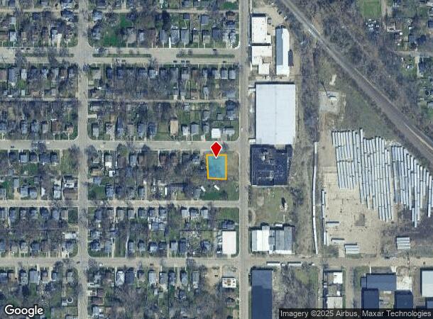  1720 Clinton Ave, Kalamazoo, MI Parcel Map