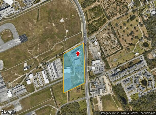  1511 Aviation Center Pkwy, Daytona Beach, FL Parcel Map