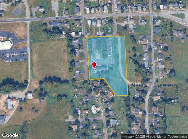 848 Datesman Vlg, West Milton, PA Parcel Map