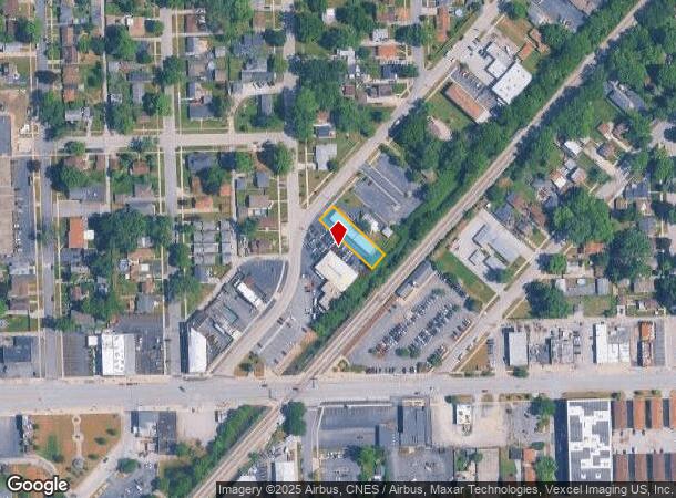  14623 Waverly Ave, Midlothian, IL Parcel Map