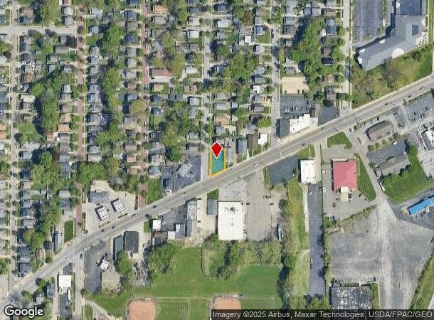  E Cuyahoga Falls Ave E, Akron, OH Parcel Map