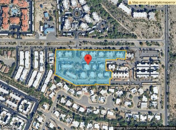  2651 W Broadway Blvd, Tucson, AZ Parcel Map