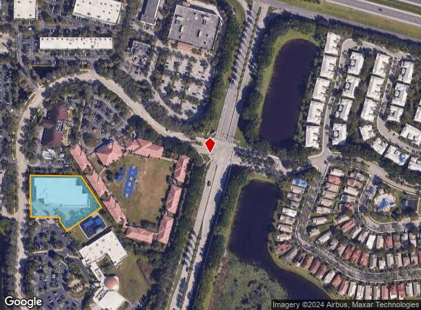  2400 Glades Cir, Weston, FL Parcel Map