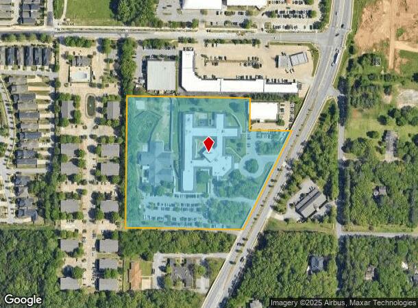 4253 N Crossover Rd, Fayetteville, AR Parcel Map
