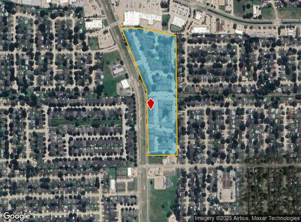  4029 Burke Rd, Pasadena, TX Parcel Map