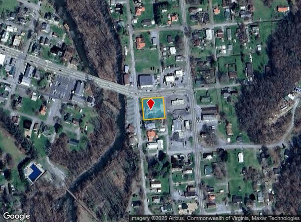 100 S Railroad Ave, Damascus, VA Parcel Map