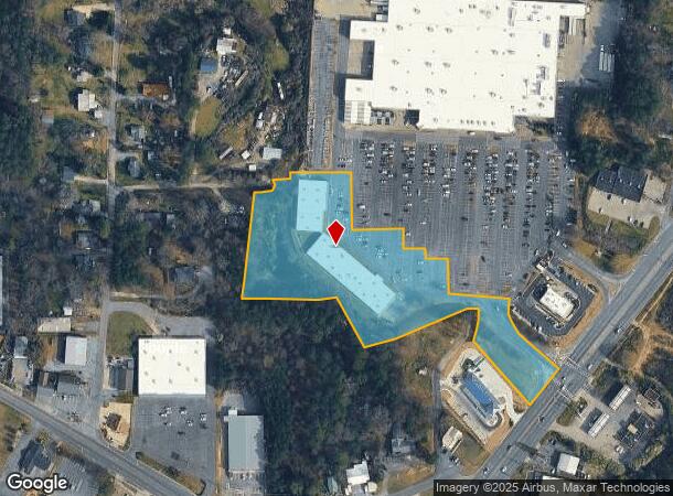 2535 E Walnut Ave, Dalton, GA Parcel Map
