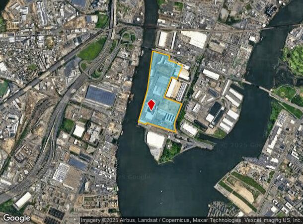 100 Central Ave, Kearny, NJ Parcel Map