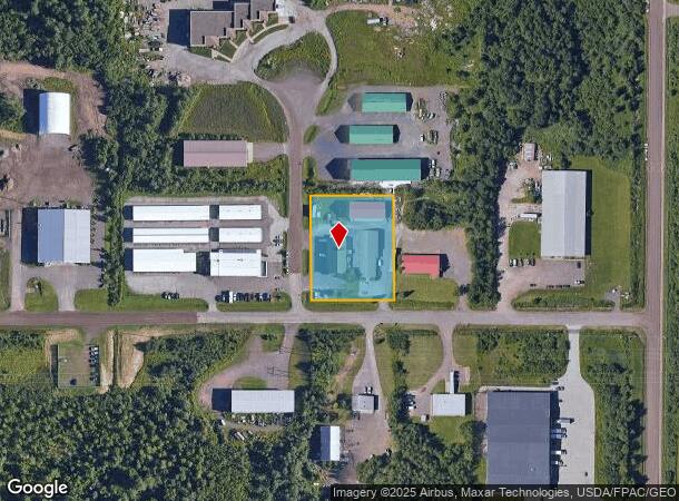 4172 Thunderchief Ln, Hermantown, MN Parcel Map