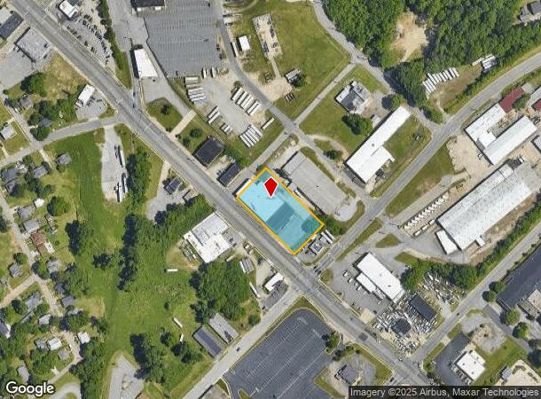1501 S Main St, High Point, NC Parcel Map