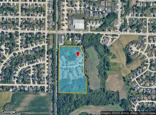 1784 Sanctuary Ct, Appleton, WI Parcel Map