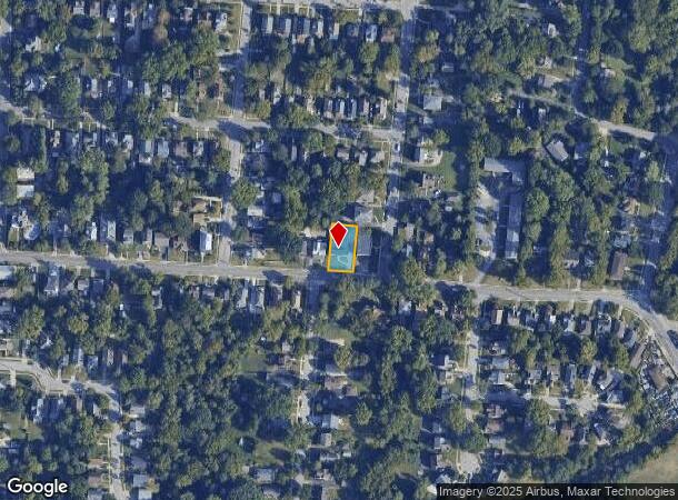  3374 Woodford Rd, Cincinnati, OH Parcel Map
