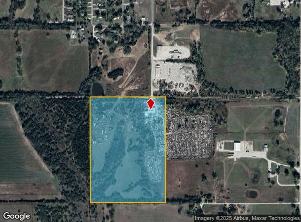  601 S Main, Gas, KS Parcel Map