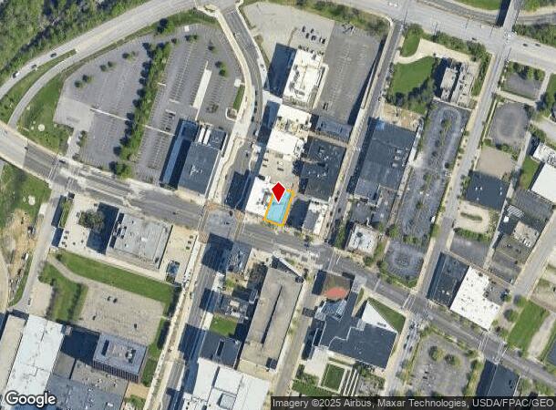 41 E Market St, Akron, OH Parcel Map