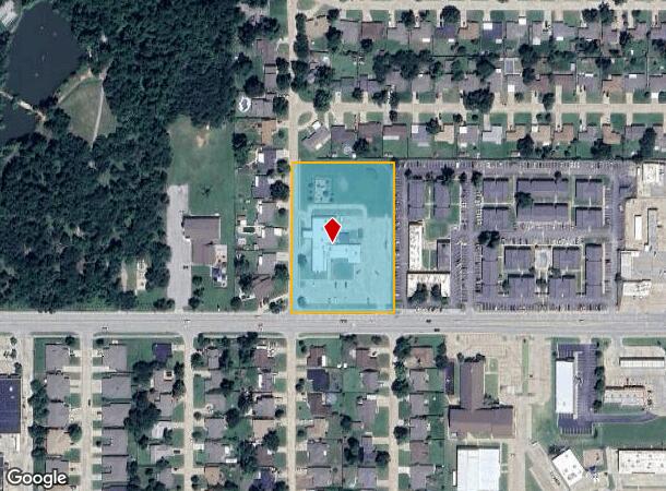  675 W Vandament Ave, Yukon, OK Parcel Map