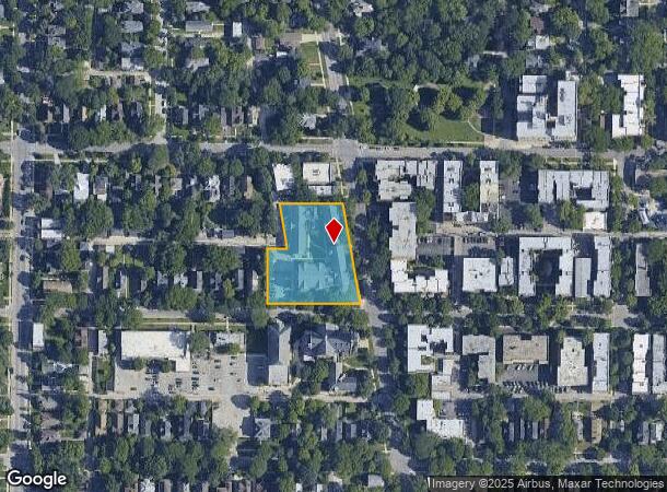  1101 Washington St, Evanston, IL Parcel Map