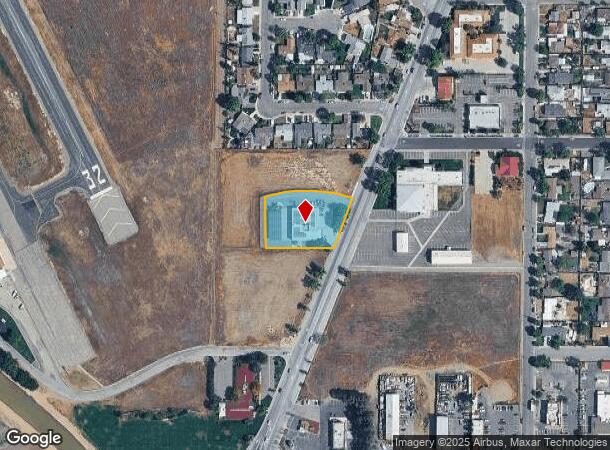 1253 W I St, Los Banos, CA Parcel Map