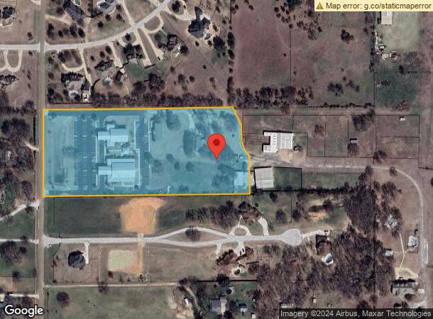  601 Old Base Rd, Aurora, TX Parcel Map