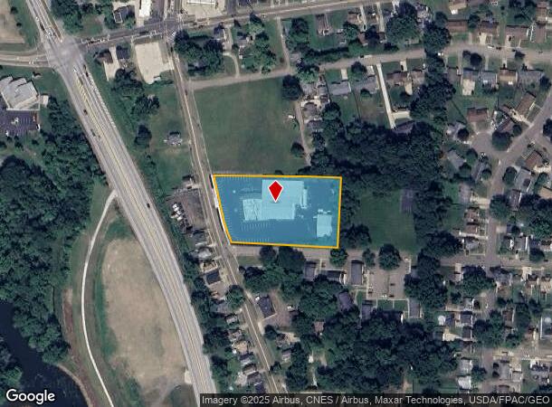  1070 1St St Ne, Massillon, OH Parcel Map