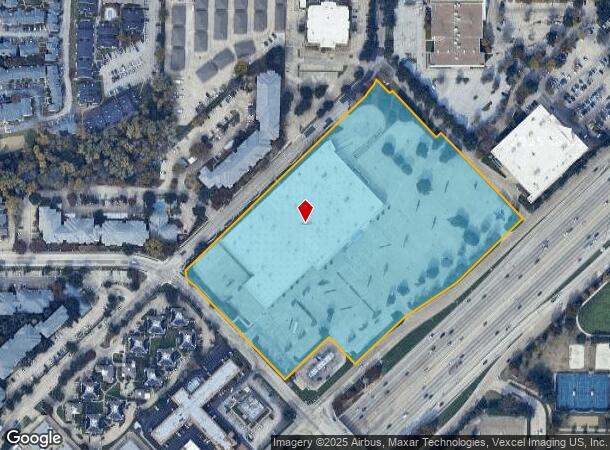  13739 N Central Expy, Dallas, TX Parcel Map