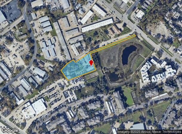  13170 Pond Springs Rd, Austin, TX Parcel Map