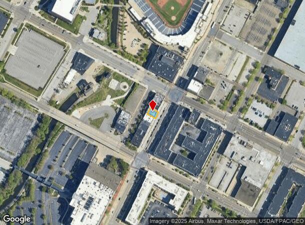  358 360 S Main St S, Akron, OH Parcel Map
