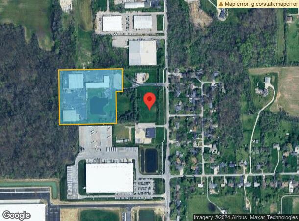  820 S Post Rd, Indianapolis, IN Parcel Map