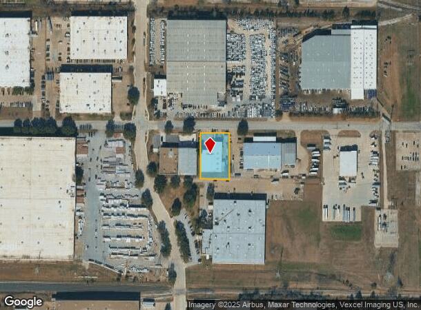  3208 Pinewood Dr, Arlington, TX Parcel Map