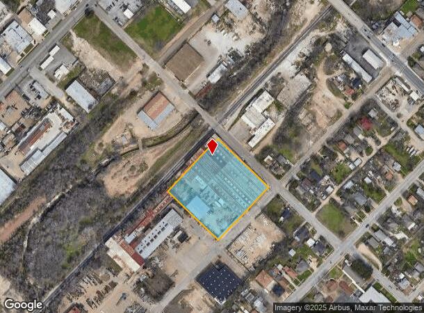 2025 Webster Ave, Waco, TX Parcel Map