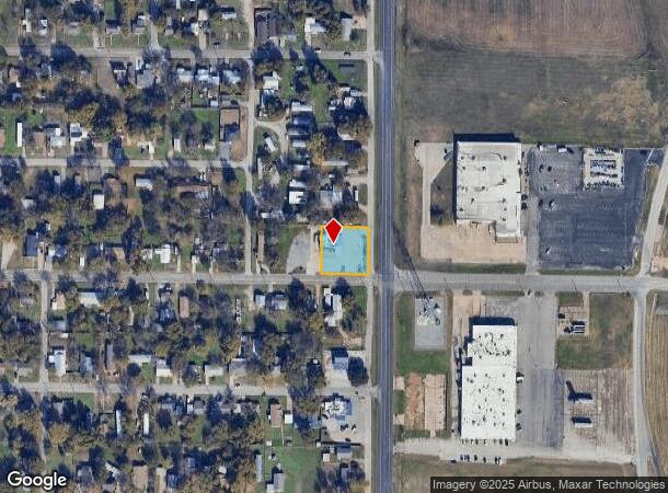  121 S Berry St, Burkburnett, TX Parcel Map