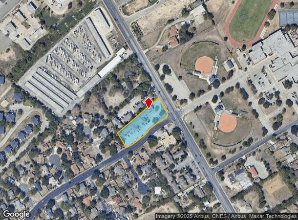 6029 Fountainwood Dr, San Antonio, TX Parcel Map