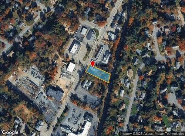 1342 Main St, Walpole, MA Parcel Map