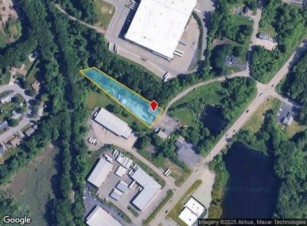  34 Mill St, Auburn, MA Parcel Map