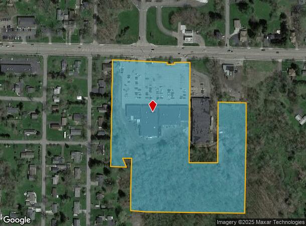  707 Fairmount Ave, Jamestown, NY Parcel Map