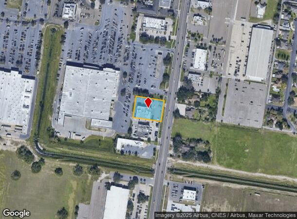  1402 S Jackson Rd, Mcallen, TX Parcel Map