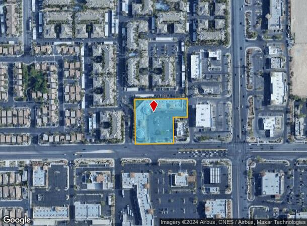  8680 W Warm Springs Rd, Las Vegas, NV Parcel Map