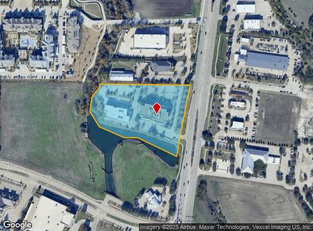 6351 Preston Rd, Frisco, TX Parcel Map