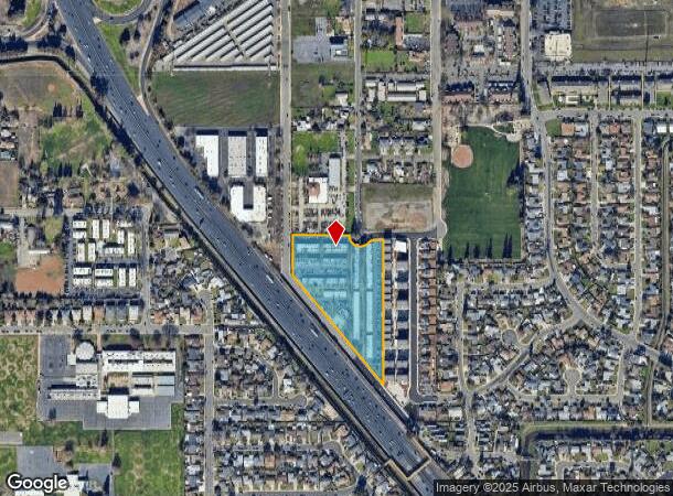 6601 44Th St, Sacramento, CA Parcel Map