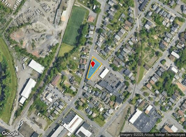 98 Larch St, Scranton, PA Parcel Map