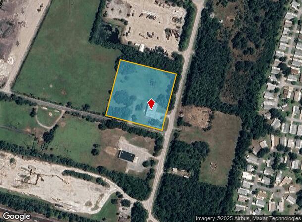  826 Hull Rd, Ormond Beach, FL Parcel Map