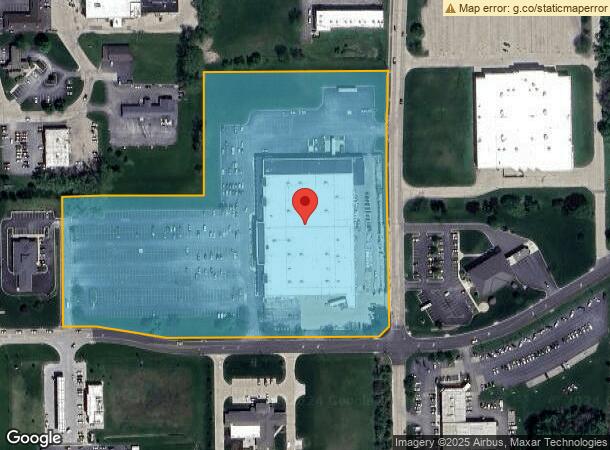  1755 S West Ave, Freeport, IL Parcel Map