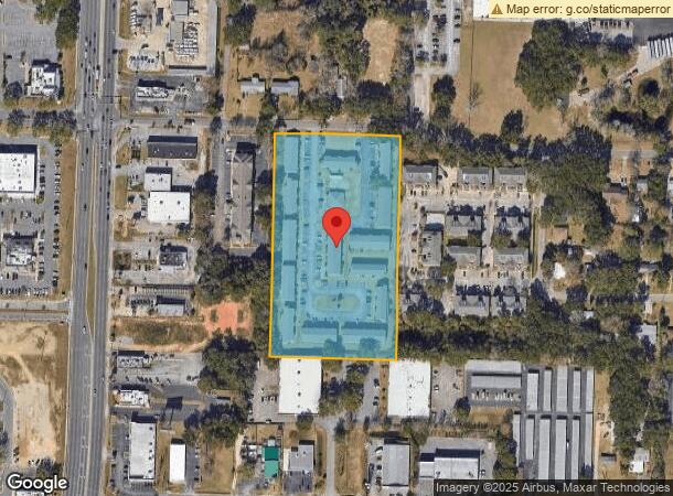  813 Bloodworth Ln, Pensacola, FL Parcel Map