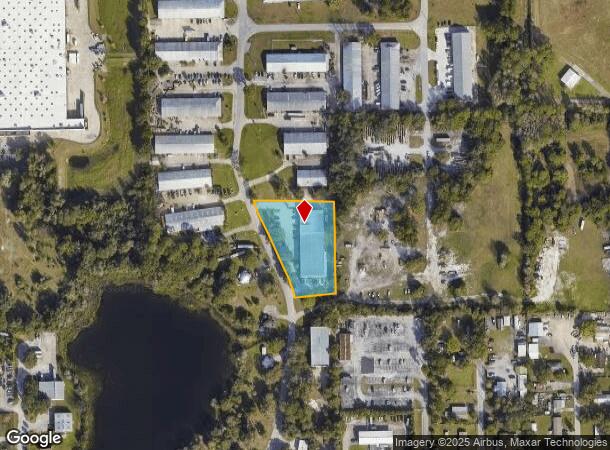  1731 Patterson Ave, Deland, FL Parcel Map