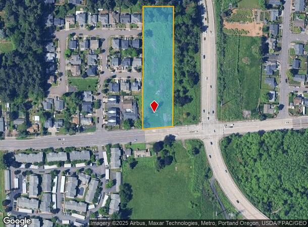  20925 Ne Halsey St, Fairview, OR Parcel Map