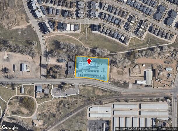 320 E Vine Dr, Fort Collins, CO Parcel Map