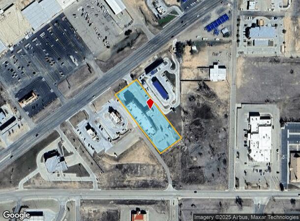  1415 W Wilson St, Borger, TX Parcel Map