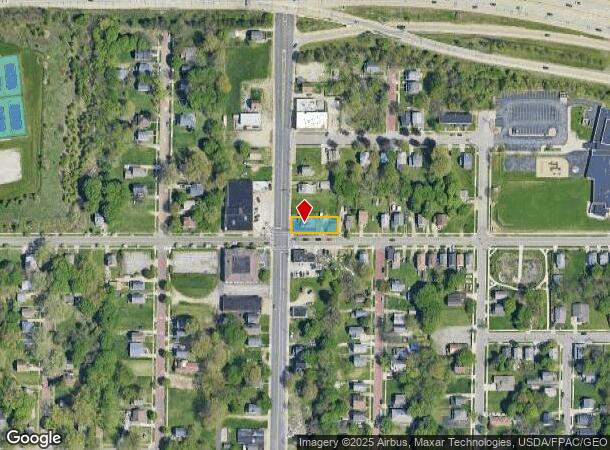  395 S Arlington St, Akron, OH Parcel Map