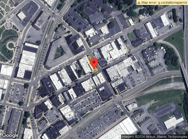  255 E Main St, Johnson City, TN Parcel Map