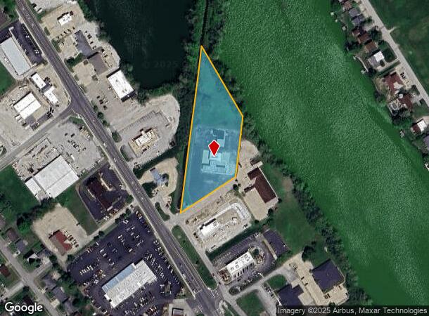  606 Shirlee St, Vincennes, IN Parcel Map